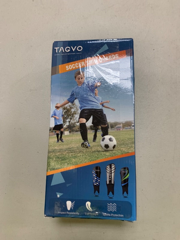 Photo 1 of TAGVO Soccer Shin Guards for Kids Youth - Protective Soccer Equipment for Boys Girls - Adults Men Women Soccer Shin Guards - Soccer Shin Pads for Kids 3-16 Years Old Girls Boys, High Impact Resistant