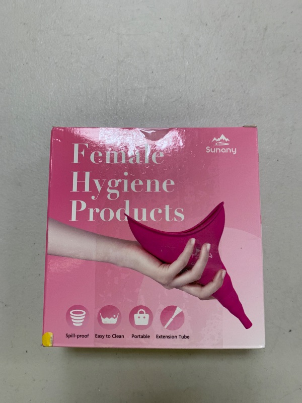 Photo 1 of Female Urination Device, Reusable Female Urinal Silicone Women Pee Funnel Allows Women to Pee Standing Up, Portable Womens Urinal is The Perfect Companion for Camping,Outdoor,Travel