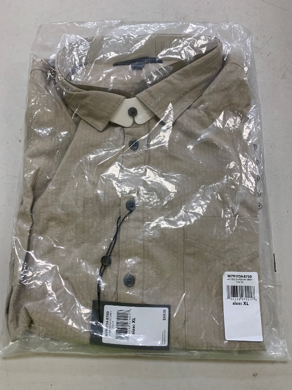 Photo 1 of John Varvatos Men's Maurice Shirt, Shadow Grey