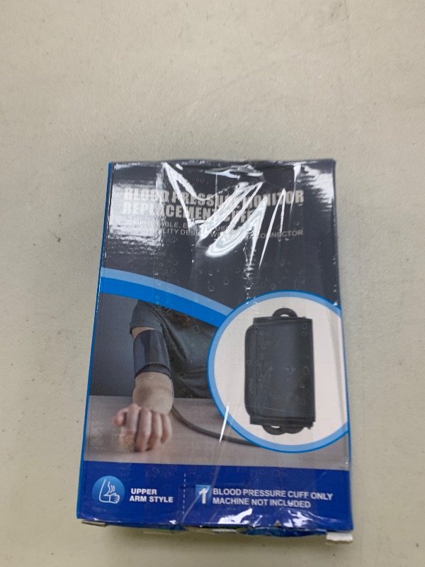 Photo 1 of 12.6"-20.5" XL Blood Pressure Cuff Arm, Wide-Range Large to Extra Large Replacement Cuff Fits L/XL Arms, 6 Sizes of Connectors Compatible with Omron and Other Brand BP Machines (Cuff Included Only)