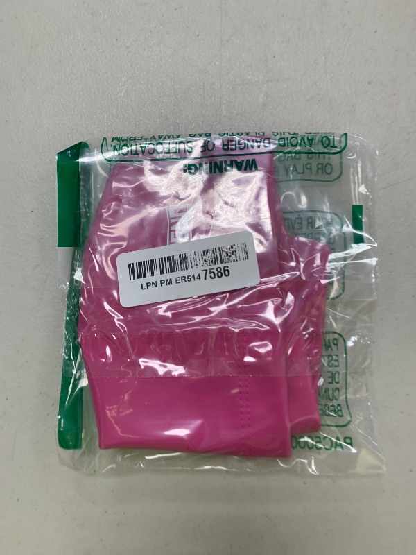 Photo 1 of Aegend Fabric Swim Cap, Silicone Waterproof Layer - Breathable Cloth Swimming Cap, Keep Hair Dry with Hight Elasticity for Women Men (Pink, Medium)
