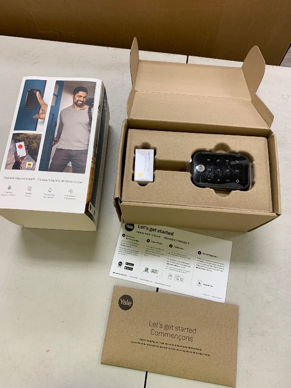 Photo 1 of Yale Assure Lock 2 Touch Deadbolt, Black Suede Key-Free Smart Entry Door Lock with Wi-Fi Connected Touchscreen Keypad and Fingerprint Scanner for Code Entry and Remote Access, YRD450-F-WF1-BSP