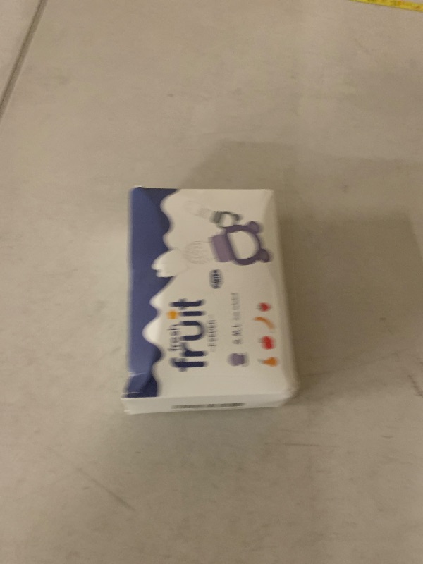 Photo 1 of 2 Pack Silicone Baby Fruit Feeder with Mini Freezer Tray, Breastmilk Popsicle Molds for Baby Teething Relief, Fresh Food Feeder for Safe Infant Self Feeding, Extra Food Pouches