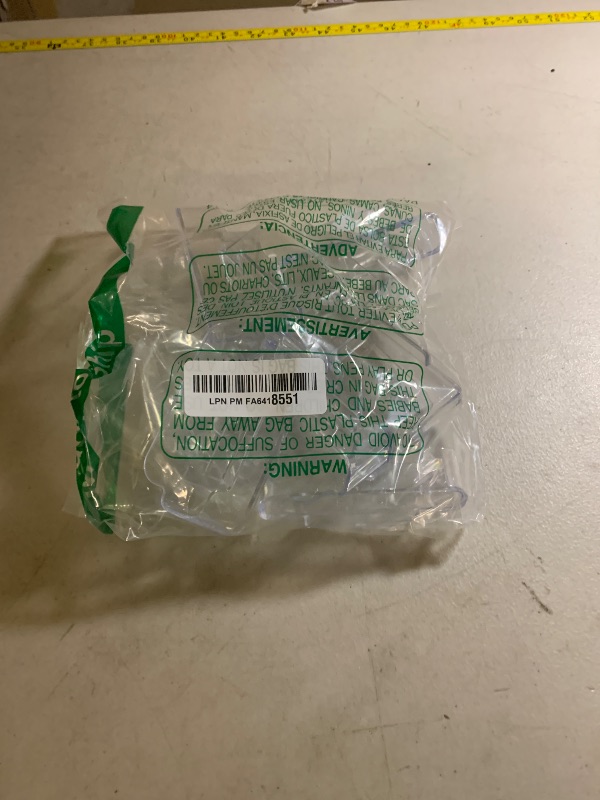 Photo 1 of 4 Pack Clear Plastic Business Card Holder,Acrylic Business Card Display for Desk Business Card Stand