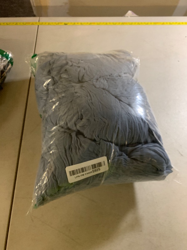 Photo 1 of 12 Pack 10Ft Cheesecloth Table Runner 35x120 Inch Boho Gauze Table Runner Rustic Cheese Cloth Long Romantic Table Runners for Wedding Bridal Shower Birthday Party Table Decor (Dusty Blue)