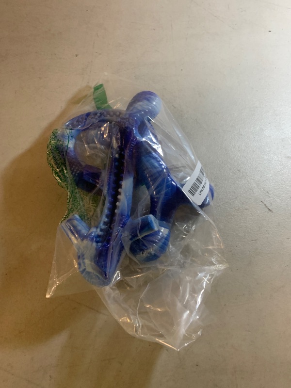 Photo 1 of 3Pack Dog Toys for Aggressive Chewers Dog Chew Toy Tough Dog Toys to Keep Them Busy Bacon Flavor Teething Chew Toys & Dental Health for Large Medium Small Breeds (Blue)