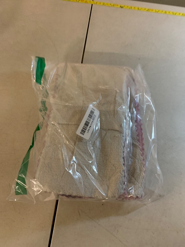 Photo 1 of 32 Pack Kitchen Dish Cloths Dish Towels, Super Soft and Absorbent Coral Fleece Cloth, Coral Velvet Microfiber Cleaning Cloth, Nonstick Oil Washable Fast Drying Dish Rags for Clean Table, Dish, Glass.