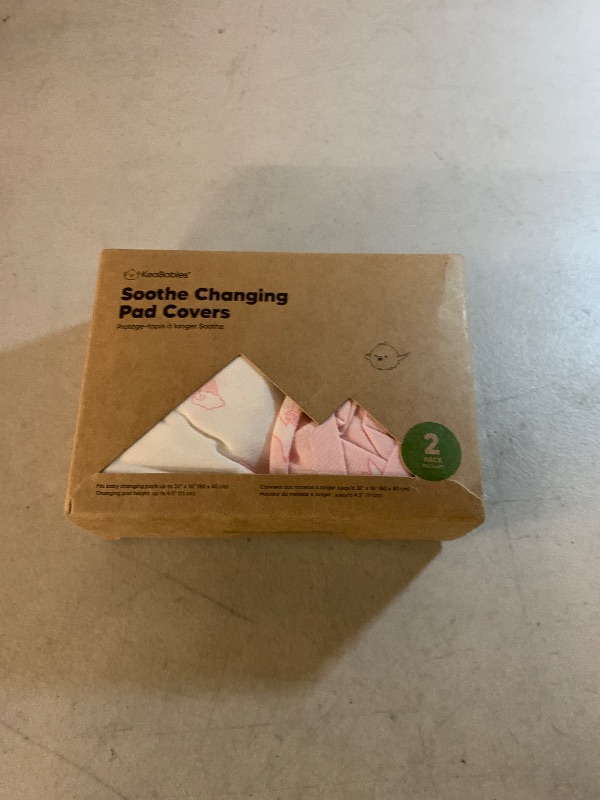 Photo 1 of 2-Pack Organic Changing Pad Covers for Girl, Boy, Neutral - 100% Cotton Changing Table Pad Cover, Soft Baby Nursery Diaper Changing Pad Sheets,Contour Changing Pads Liners,Change Pad Cover (Dreamland)