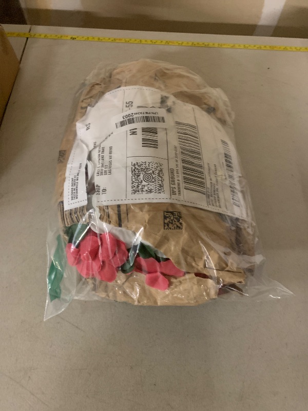 Photo 1 of 5 Pcs Diwali Decorations 30 Inch Artificial Jasmine Garlands Toran Bandhanwar with Lotus Buds Traditional Indian Hanging Decoration for Puja Diwali Wedding Housewarming (Vivid Color)