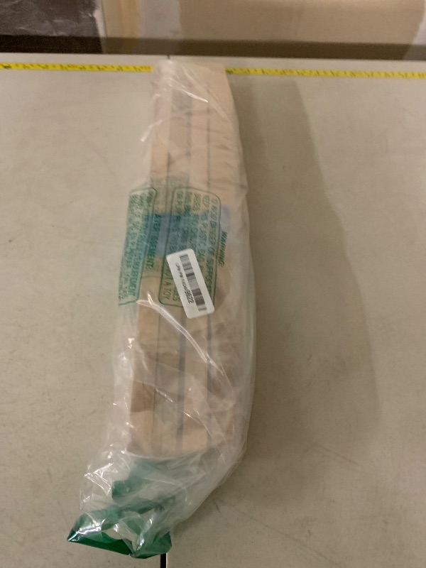 Photo 1 of 2 PCS Wax Coated 18 Inches Wood Drawer Slide, Classic Traditional Wood Center Guide Track