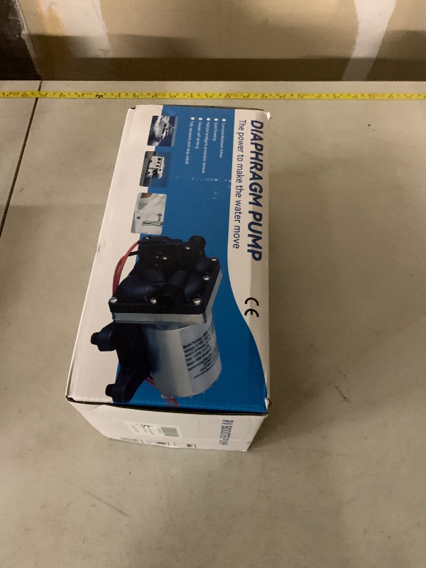 Photo 1 of 12V RV Water Pump 4008-101-A65/E65 | 3.0 GPM - 55 PSI | Camper RV Water Pump | Self-Priming & Quiet Diaphragm Pump | Thermal Protection & Dry Run Safe | for Halloween Christmas