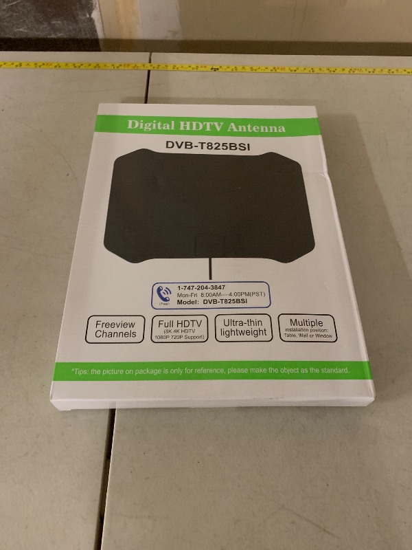 Photo 1 of 2025 Upgraded TV Antenna Indoor, 1900+ Miles Antenna for Smart TV, Long Range Digital HDTV Antenna for Local Channels with Amplifier Signal Booster Support 8K 4K 1080p