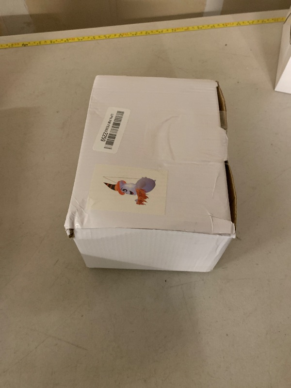 Photo 1 of 4 FT Halloween Inflatables Window Ghosts Outdoor Decorations, Flying Cute Blow Ups ith Build-in LED Lights, Funny Yard Garden Decoration for Halloween Party Indoor Outdoor