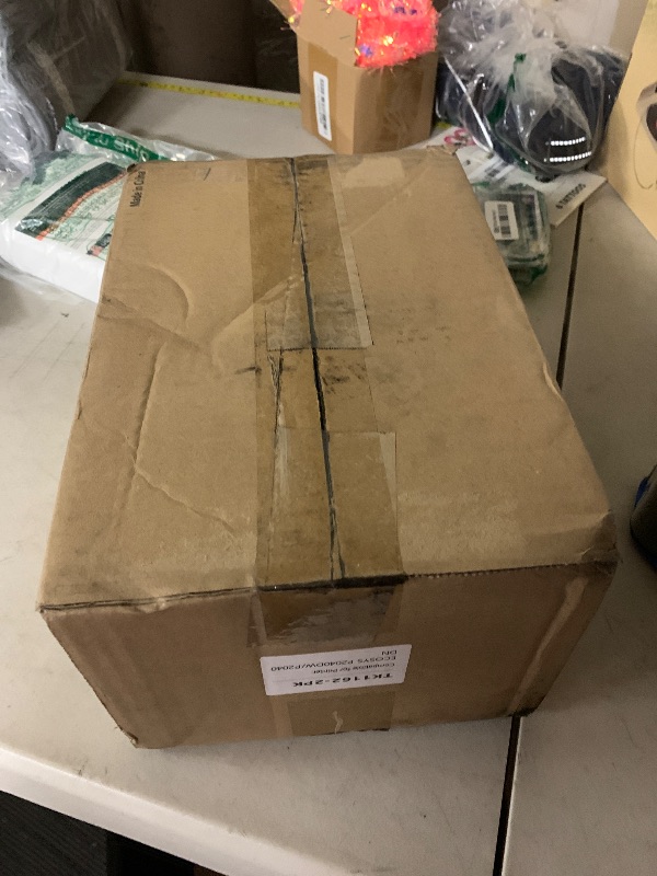 Photo 1 of 2 Pack TK1162 Black Toner Cartridge: Compatible TK1162K TK-1162 Toner Replacement TK-1162 Toner Cartridge for Kyocera ECOSYS P2040 P2040dw P2040dn Printer, 7,700 Pages Each