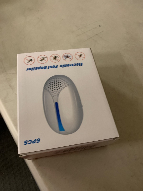 Photo 1 of 2025 Upgraded Ultrasonic Repellent Indoor, Mouse Traps Insert Plug in, Pest Control Repellent Ant,Roach,Rodent, Mouse, Bugs, Mosquito, Spider, for Home, Office, Warehouse 6 Packs