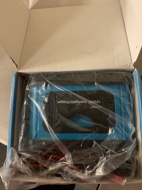 Photo 1 of 20-Amp Car Battery Charger, 12V/20A and 24V/10A LiFePO4,Lead-Acid(AGM/Gel/SLA) Automatic Smart Trickle Charger Maintainer,Desulfator, 300W Fast Charging for Automotive Truck Motorcycle