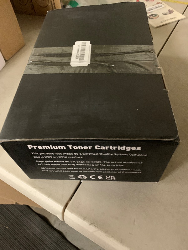 Photo 1 of 138X Black Toner Cartridge Pro MFP 3101fdw Black Toner Compatible for HP 138X Black Toner Cartridge for HP138X W1380X for Pro 3001dw 3101sdw Toner 2 Pack (with Chip)