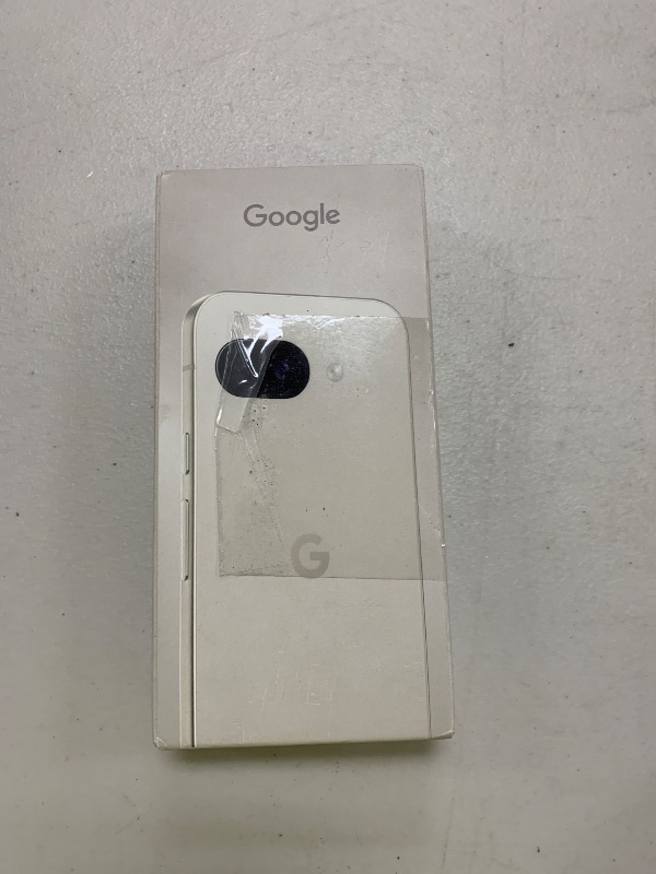 Photo 1 of Google Pixel 9a with Gemini - Unlocked Android Smartphone with Incredible Camera and AI Photo Editing, All-Day Battery, and Powerful Security - Porcelain - 128 GB
