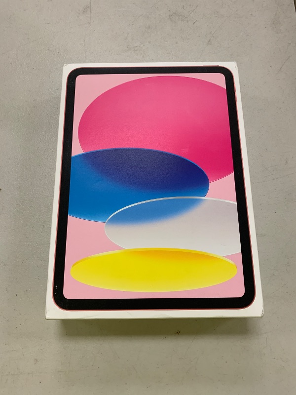 Photo 1 of Apple iPad 11-inch: A16 chip, 11-inch Model, Liquid Retina Display, 128GB, Wi-Fi 6, 12MP Front/12MP Back Camera, Touch ID, All-Day Battery Life — Pink