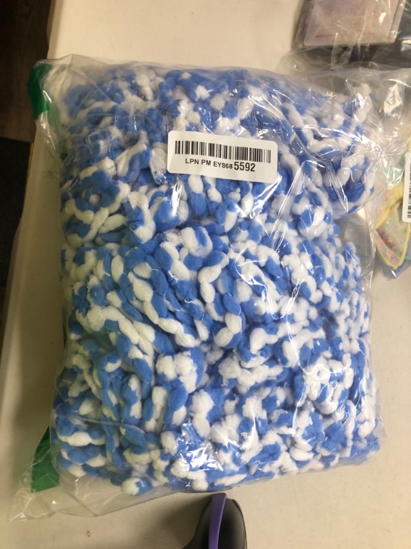 Photo 1 of 4 Pack Mop Replace Heads Compatible for OCeda, Spin Mop Refill Head Replacement for RinseClean 2-Tank System - Fluffy Microfiber, Machine Washable and Easy to Replace