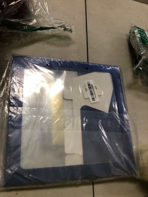 Photo 1 of Navy Blue Graduation Decorations 2025 Set of 4 GRAD Balloon Boxes with Balloon Arch Garland Kit mylar balloons So Proud of You 2025 prom Graduation Decorations
