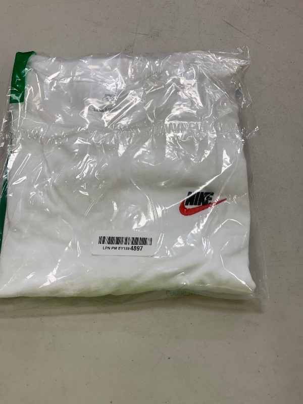 Photo 1 of Nike Men's Sportswear Club T-Shirt, White/Black/University Red, X-Large