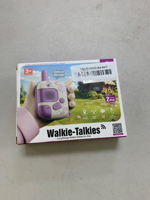 Photo 1 of Unicorn Walkie Talkies for Kids Ages 3-9 - 2 Pack Outdoor Adventure Toys with 1000ft Range,Unicorn Toys Birthday Gifts for 4 5 6 7 8 Year Old Girls Christmas Xmas Gifts