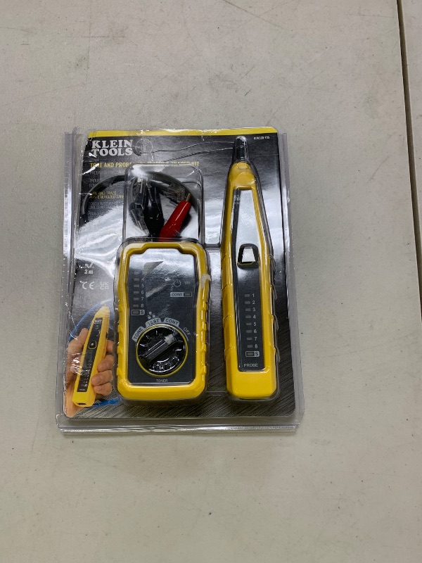 Photo 1 of Klein Tools VDV500-705 Wire Tracer Tone Generator and Probe Kit for Ethernet, Internet, Telephone, Speaker, Coax, Video, and Data Cables RJ45, RJ11, RJ12