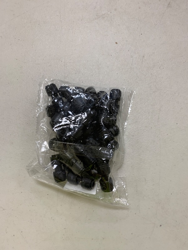 Photo 1 of 30 Pack Quick Connect 1/4" Drip Irrigation Coupling Connectors, Universal Straights Fitting for 1/4 Inch Irrigation Tubing, Leak Free Fittings for Sprinkler or Drip Irrigation System