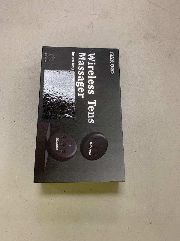Photo 1 of MASTOGO Wireless TENS Unit, Dual Host Muscle Stimulator with APP Control Up to 26 Modes, for Pain Relief, Portable and Rechargeable TENS Unit Muscle Stimulator