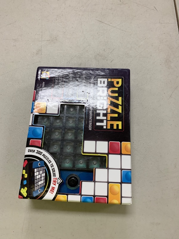 Photo 1 of Brainwright - Puzzle Bright - Interactive Light-Up Brain Teaser with 300+ Challenges