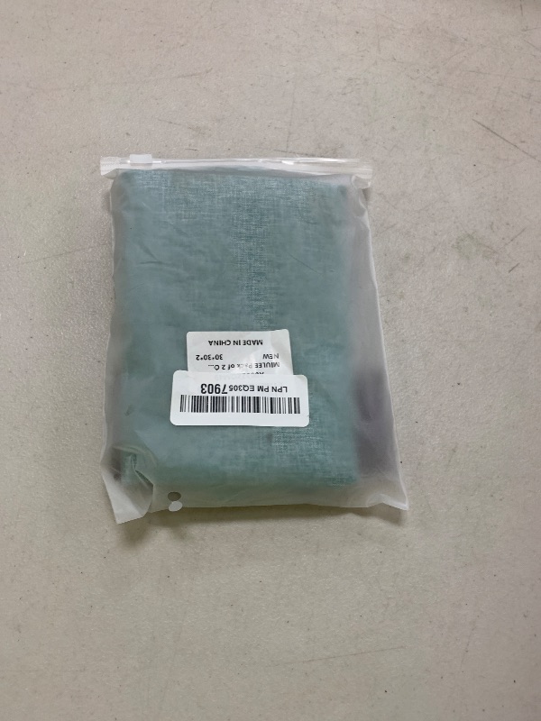 Photo 1 of MIULEE Pack of 2 Decorative Outdoor Solid Waterproof Throw Pillow Covers Faux Linen Garden Farmhouse Cushion Cases for Summer Patio Tent Balcony Couch Sofa 12x12 Inch Teal