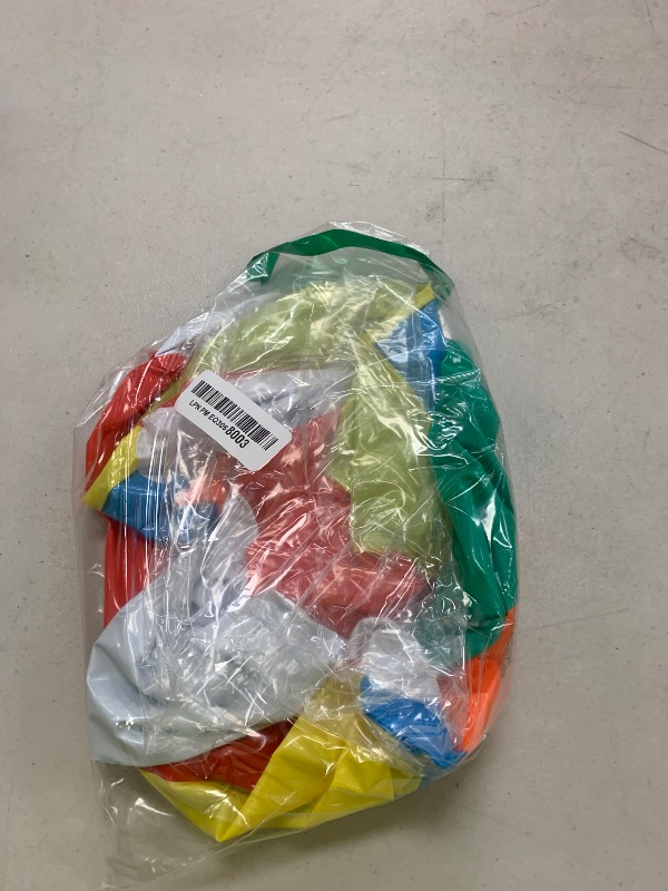 Photo 1 of 2 Pack Beach Balls, 20 Inch Beach Balls, Rainbow Color Pool Toys Pool Balls for Swimming Pool, Beach Toys Inflatable Ball for Summer Parties and Water Games
