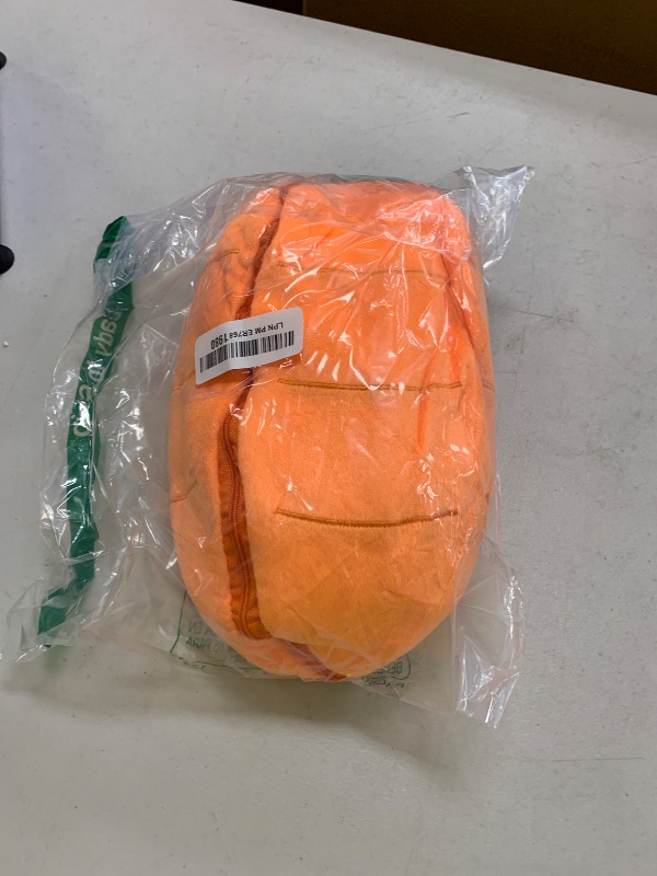 Photo 1 of MIAODAM Cuddly Bunny Stuffed Animal, Kawaii Squishy Cute Easter Bunny Plush Turn Into Rabbit Fruit Doll Carrot Strawberry Pillow, Plushies Funny Bunny Toy for Baby (Carrot Rabbit, 10inch)