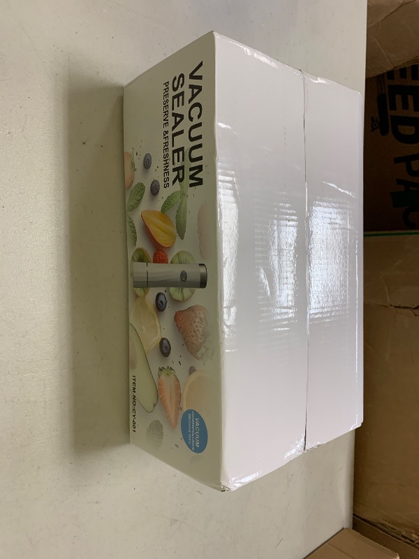 Photo 1 of Kayiant Vacuum Sealer For Food (Compact Vacuum Sealers+ 30 Reusable Vacuum Bags), Powerful Handheld Vacuum Sealer for 10X Preservation & Fresh