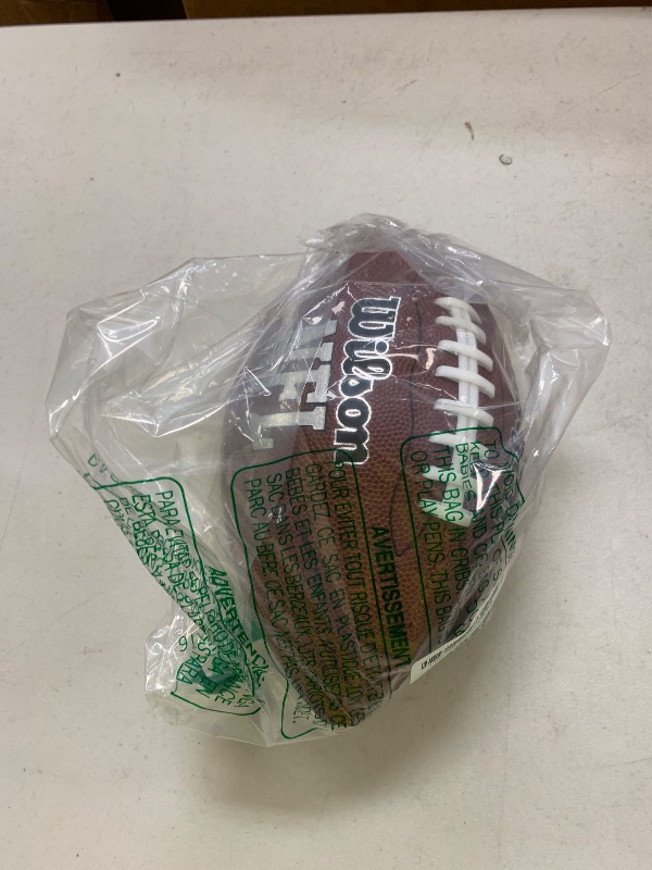 Photo 1 of Wilson NFL MVP Football - PeeWee Size, Brown