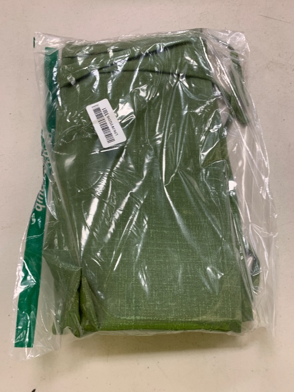 Photo 1 of FUNHOME 2 Pack Outdoor Cushion Covers 24"x24"x4", No Insert! Water-Resistant Patio Cushion Covers with Zipper, Replacement Cover Only (Moss Green)