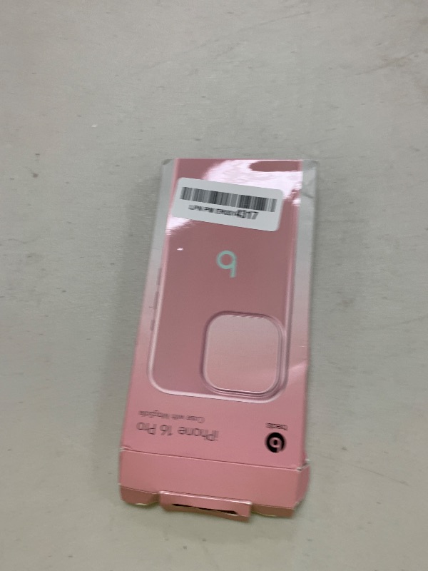 Photo 1 of Beats iPhone 16 Pro Case with MagSafe and Camera Control, Scratch-Resistant Protective Cover, Slim Fit, Microfiber Lining - Sunrise Pink