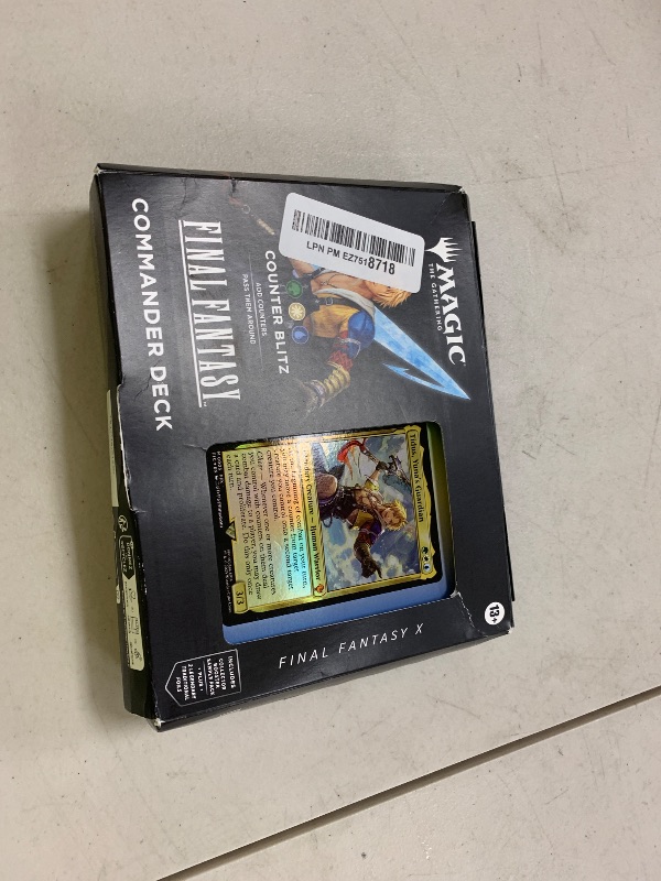 Photo 1 of Magic: The Gathering Final Fantasy X Commander Deck - Counter Blitz