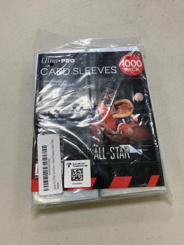 Photo 1 of 2.5" x 3.5" Soft Trading Card Penny Sleeves (1000ct)