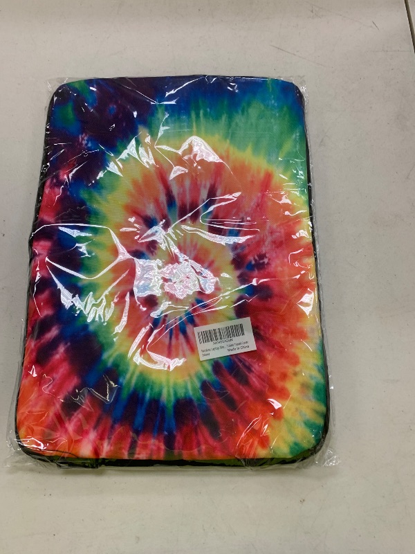 Photo 1 of Nicokee Laptop Sleeve Bag 15.4 15.6 Inch,Tie Dye Abstract Art Colorful Protective Polyester Computer Cases Laptop Cover Briefcase Bag Tablet Travel Cover