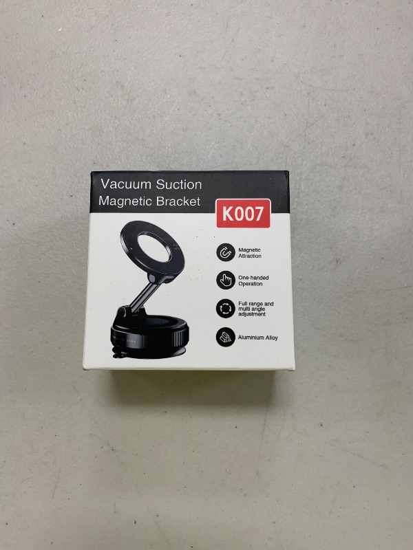 Photo 1 of 2026 Magnetic Phone Holder [96+LBS Super Grip Suction Cup & 2800GF Strongest Magnetic] 360° Vacuum Phone Mount for Car, Gym, Mirror & Smooth Surfaces/Car Phone Holder for iPhone 6-12 & Android.