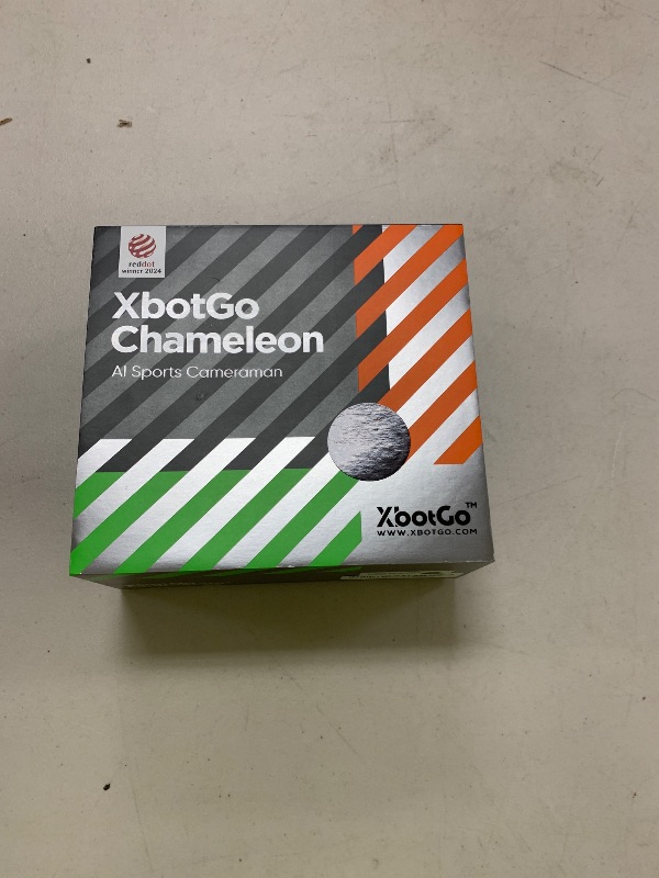 Photo 1 of XbotGo Chameleon AI Auto Sports Action Camera - 4K 60FPS Soccer Camera and Basketball Tracking Camera for Team Sports, Live Streaming, No Subscription, Works with iOS & Android (Lava Graphite)