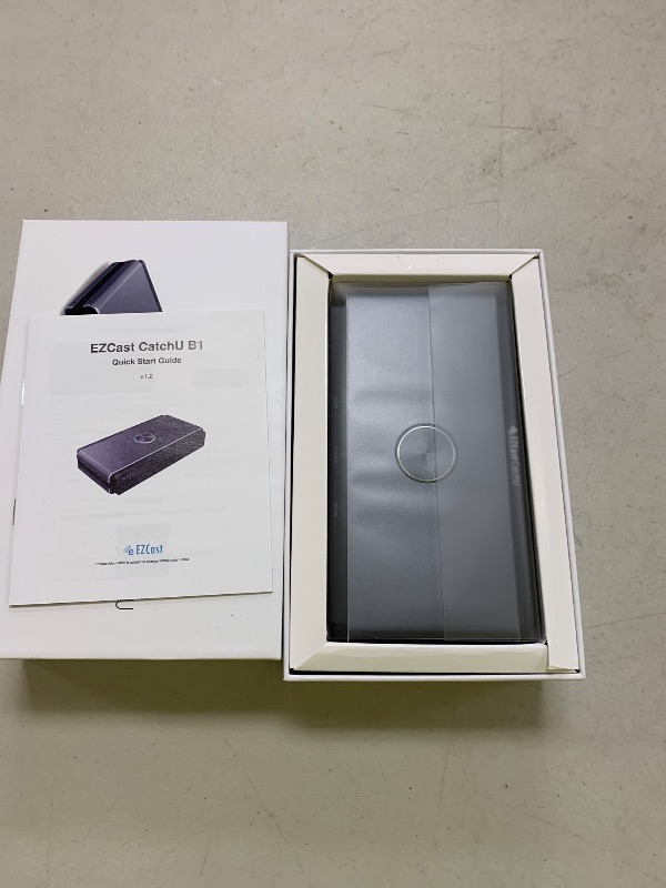 Photo 1 of EZCast CatchU Capture Card, Plug and Record Your Mobile Gameplay, Capture and Record Gameplay to USB, 4K60 Pass-Through, 1080p60 UVC Stream, Support Smartphone, Xbox, PS5, Nintendo Switch