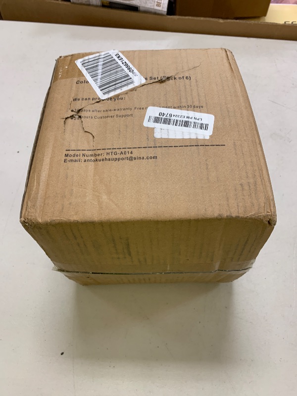 Photo 1 of 23 OZ Colorful Large Ceramic Bowl Set of 6? 6 inch Deep Porcelain Cereal Bowls for Soup, Salad, Snack and Rice, Dishwasher/Microwave safe