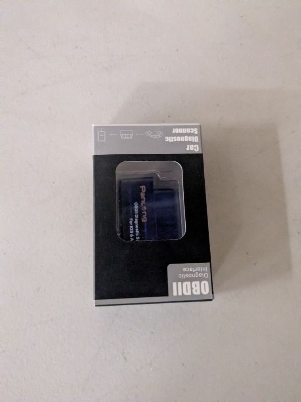 Photo 1 of Panlong OBD2 Scanner Bluetooth for iPhone iOS Android OBDII Car Diagnostic Scan Tool Engine Fault Code Reader