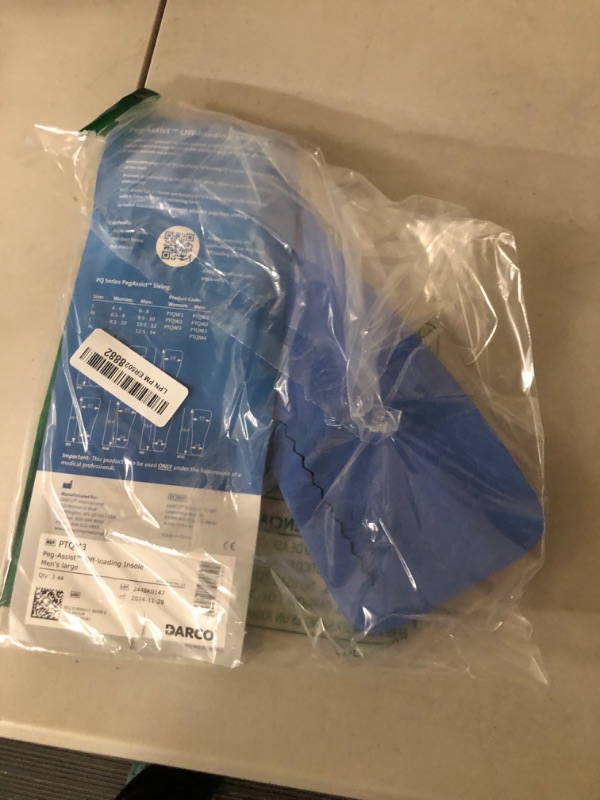 Photo 1 of Peg Assist Blue Insole Large PTQM3