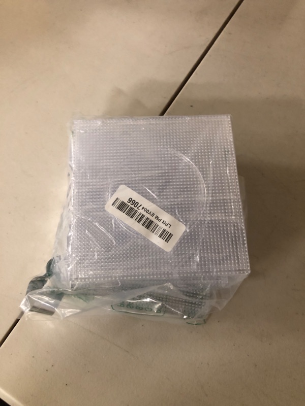 Photo 1 of 12PCS Mini Perler Bead Pegboards, 2.6mm Plastic Square Boards, Large Clear Pegboards for 2.6MM Mini Fuse Beads, Craft Beads-5.3 x 5.3 Inch