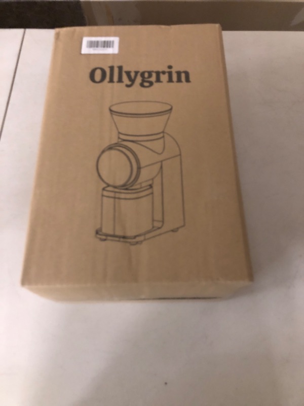 Photo 1 of Coffee Beans Grinder Electric, Conical Burr Coffee Grinder with 30 Grind Settings, Touchscreen Burr Mill Grinder for Home Use with 2-12 Cups