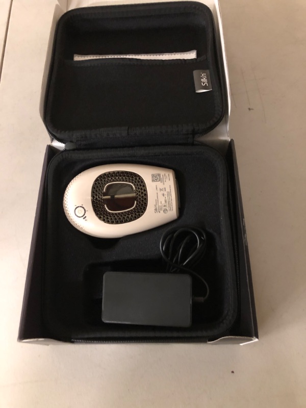 Photo 1 of Silk'n Infinity Fast Compact IPL Device, Galvanic Enhanced Hair Removal, Face and Body, Women and Men, Travel Case Included